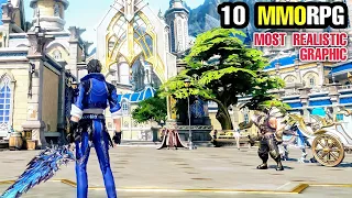 Top 10 MMORPG with Best Graphic for Mobile | RPG for HIGH END High Graphic Game for Android & iOS