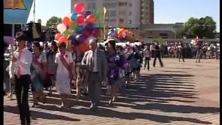 Парад выпускников школ 2011 город Кызылорда