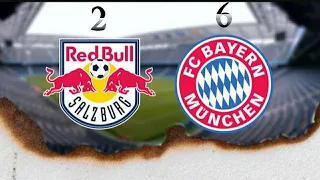 RB Salzburg VS FC Bayern Munchen  (2) - (6) 🔴Hightlight Liga Champions 2021