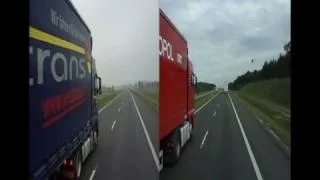Driving on Polish roads