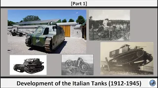 Development of the Italian Tanks (1912-1945) [Part 1]