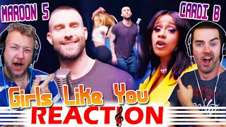 Maroon 5 REACTION - Girls Like You ft. Cardi B