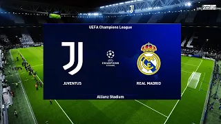 PES 2021 - Juventus vs Real Madrid - UEFA Champions League UCL Gameplay PC - Ronaldo vs Real Madrid
