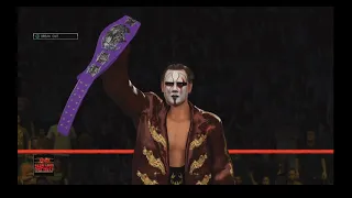 WWE 2K22 SIMULATION: Jeff Hardy vs STING - TNA Victory Road 2011