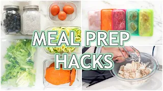 MUST KNOW Meal Prep Hacks For Quick And Healthy Meals!