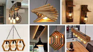 50 BEAUTIFUL WOODEN CHANDELIERS MADE OF WOOD FOR THE DECORATION OF YOUR HOME AND WORKPLACE