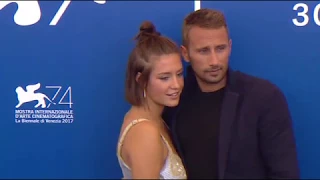 Matthias Schoenaerts & Adele Exarchopoulos photo call at The Venice Film Festival 2017