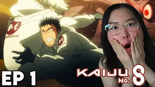 WATCH THIS ANIME!!!🔥 Kaiju No. 8 Episode 1 REACTION