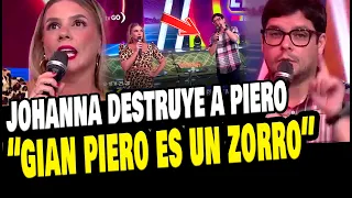 JOHANNA SAN MIGUEL CALIFICÓ DE HIPOCRITA A GIAN PIERO DIAZ EN ESTO ES GUERRA