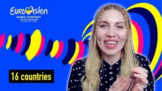 Eurovision Entries 2023 - 16 countries - reaction video