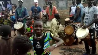 Dununba à Sangbarala, Haute Guinée 2016