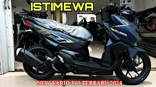 REVIEW VARIO 160 WARNA BARU 2024 VERSI CBS MATTE BLUE ISTIMEWA