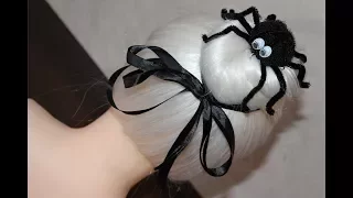 Hairstyle for Halloween Spider