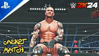 WWE 2K24 - Randy Orton vs John Cena | Casket Match | PS5 4K60