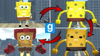 Evolution OF SPONGEBOB! Nextbots in Garry's Mod!