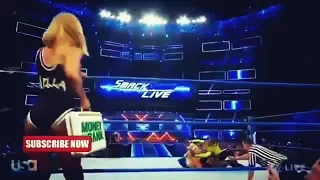 WWE Natalya and Carmella vs Naomi and Becky Lynch- SmackDown Live 22/8/17