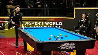 Chieh-Yu Chou vs Seo Seoa ▸ Kamui WPA Women's  World 9-Ball Championship 2023