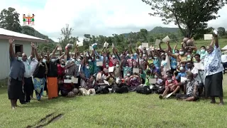 Fijian Minister for Youth and Sports officiates at the FNSC Sports Community Camp