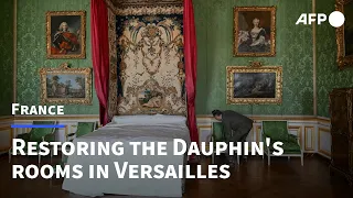 Rococo and roll: Versailles restores Louis XVI's rooms to 1747 glory | AFP