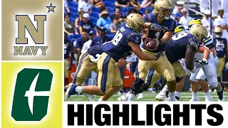 Navy vs Charlotte Highlights I College Football Week 7 | 2023 College Football