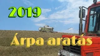 [2019] Árpa aratás! (claas, mtz)