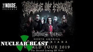 CRADLE OF FILTH - North American Tour 2019 w/ WEDNESDAY 13, Raven Black (OFFICIAL TOUR TRAILER)