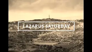 Lazarus Saturday