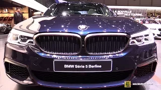 2017 BMW M550i xDrive Review - Exterior and Interior Walkaround - 2017 Geneva Motor Show