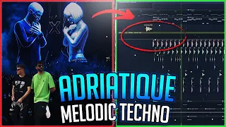 How To Make An Adriatique Style Melodic Techno Drop [FL Studio Tutorial]