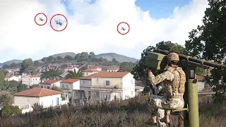 Using two Stinger Missile to completely destroy most advanced ka-52 helicopter | Milsim ArmA 3 S7