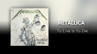 Metallica - To Live Is To Die (Drums and Bass Backing Track with Guitar Tabs)