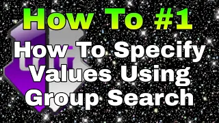 How to specify values using Group Search | GameGuardian