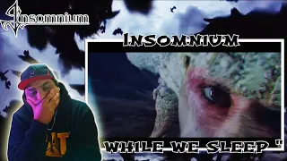 This song me me so emotional at the end INSOMNIUM While We Sleep REACTION