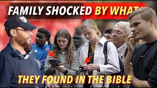 FAMILY SHOCKED BY WHAT THEY FOUND IN THE BIBLE SPEAKERS CORNER