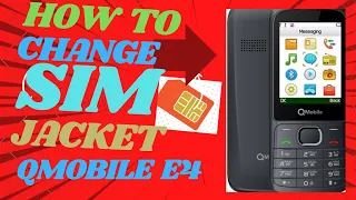 Q Mobile E4 sim jacket replacement