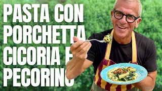 La Provo per la PRIMA VOLTA con Voi! Pasta con Porchetta e Cicoria - Ricetta di Chef Max Mariola