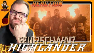 Es bleibt ein Krachersong! | Feuerschwanz - Highlander | Reaction