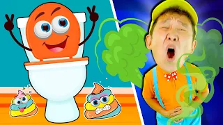 I Need To Go Poo Poo 💩🌈 Potty Training Song | Lights Kids Song