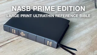 NASB 2020 Prime Edition – Large Print Ultrathin Reference Bible