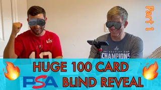 MASSIVE 100 Card PSA Blind Reveal #12! Part 1 - Jeter and LeBron rookies!!!