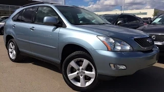 Pre Owned 2008 Silver Water Blue Lexus RX 350 4WD In Depth Review | Sherwood Park Alberta