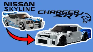 76917 Dodge Charger SRT - Lego Speed Champions Alternative MOC Tutorial