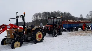 Akcja Las 2021☆Zetor 7245 & Ursus C330☆Zetor nie dał rady?