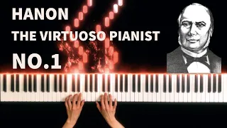 Hanon - The Virtuoso Pianist in 60 Exercises, No.1