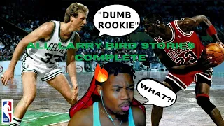 🍀Larry Relaxx!! (lol) Michael Jordan Fan REACTS to LARRY BIRD Complete Trash Talk Moments!!!🔥