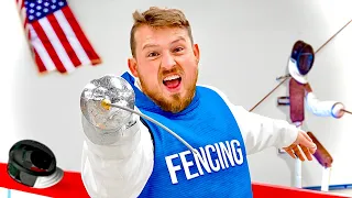 Olympic Fencing is MUCH Harder than I Thought