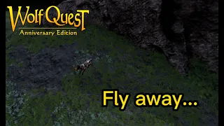 Flying to my Death... *REUPLOAD* (WolfQuest Anniversary Edition) (Lost River DLC)