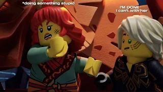 Ninjago Dragons Rising but La-Lloyd has communication problems with Wyldfyre