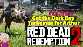 How to get the Dark Bay Turkoman in Chapter 3 - Red Dead Redemption 2