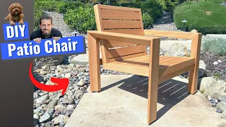 DIY Patio Chair // Patio Furniture Set